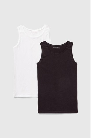 Paket od 2 potkošulje od elastičnog organskog pamuka