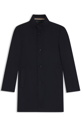 Slim fit kaput od vune i kašmira