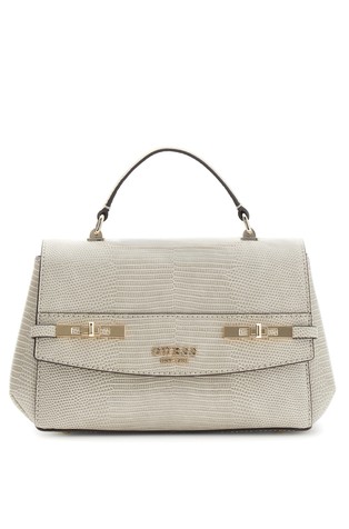 Melinda Small Faux-leather Snakeskin-Print Handbag