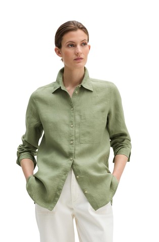 Loose fit lanena košulja