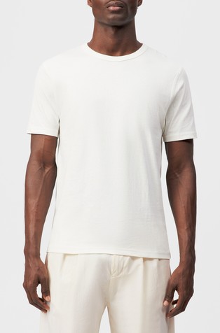 Slim fit T-shirt in cotton