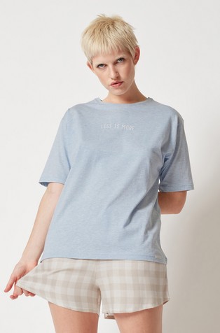 Every Night in Skiny gornji dio pidžame kratkih rukava