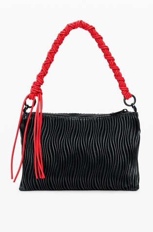 Torbica za nošenje preko ramena s reljefnim uzorkom