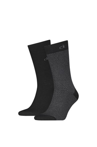 2-pack stretch cotton-blend socks