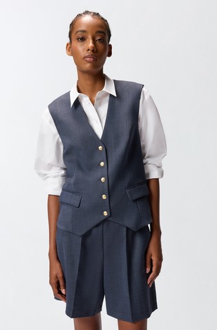 Prsluk od mješavine vune