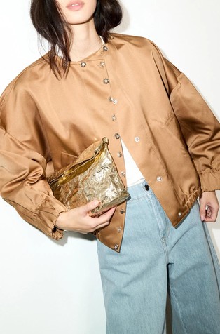 Satenska bomber jakna