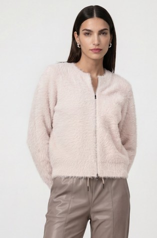 Fluffy cardigan