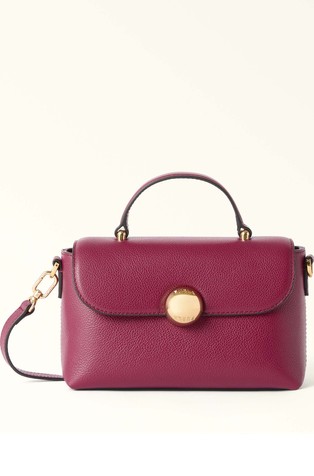 Small Top Handle Leather Bag