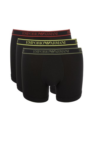 Three-pack of boxer briefs with core logo waistband