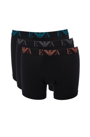 Paket od 3 para bokserica s monogram obrubom