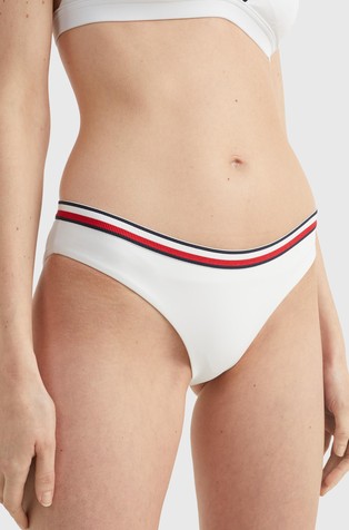 Hipster donji dio kupaćeg kostima s obrubom u logo bojama