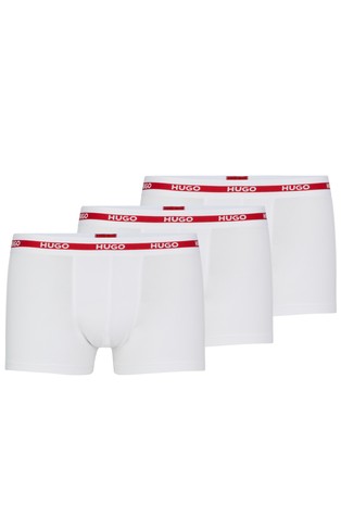 Paket od 3 para pamučnih bokserica s logo obrubom
