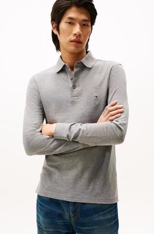 1985 TH Flex slim fit polo majica dugih rukava