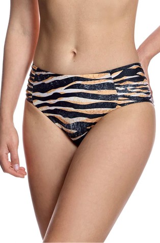 Donji dio kupaćeg kostima sa zebrastim uzorkom