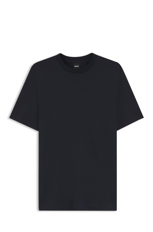 Regular-fit T-shirt in soft piqué