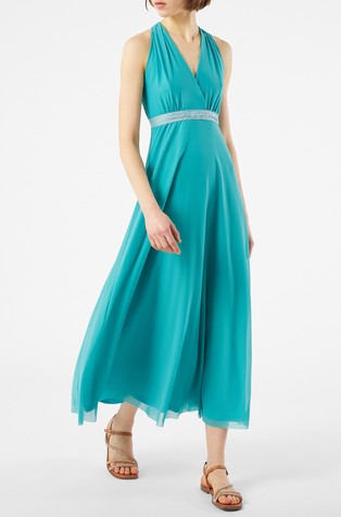 Haljina bez rukava s V-izrezom