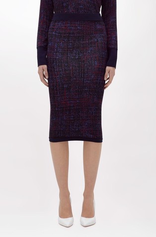 Obostrana suknja od mješavine viskoze