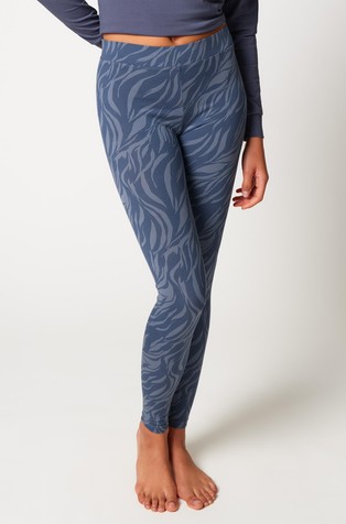 Night in Skiny donji dio pidžame s uzorkom