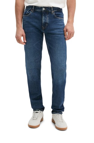 Regular fit jeans in cotton blend