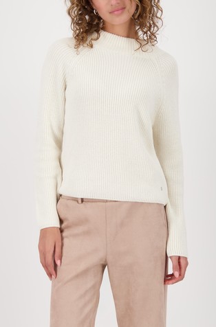 Pleten pulover od mješavine pamuka