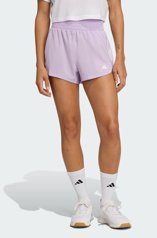 Pacer Training 3-Stripes kratke hlače s visokim strukom