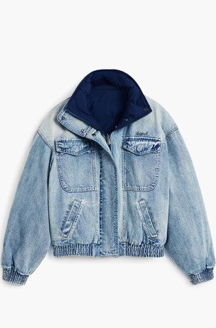 Obostrana denim jakna