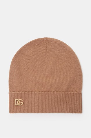 Pletena kapa od djevičanske vune s logotipom DG