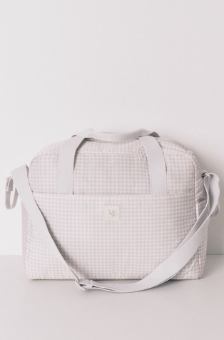 Velika karirana torba za trudnice i mame koje doje