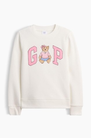 Gap logo pulover s otiskom za djevojčice