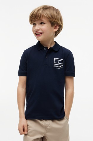 Logo Short-sleeved Polo Tee