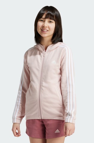 Essentials 3-Stripes pulover s kapuljačom