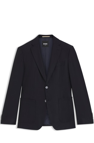 Sako od djevičanske vune s jednorednim kopčanjem