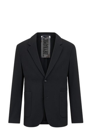 Regular fit sako od mješavine s viskozom s jednorednim kopčanjem