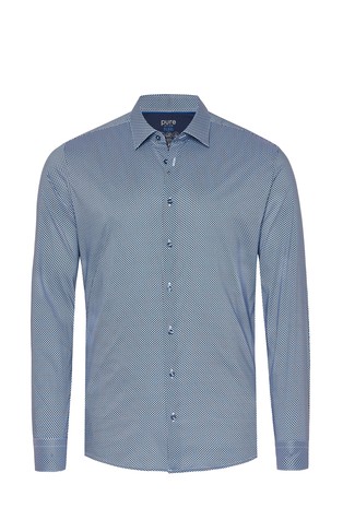 Functional fit košulja s uzorkom