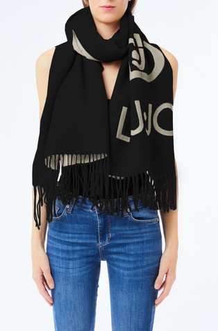 Logo šal s resicama