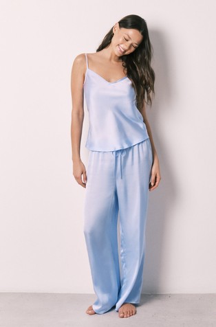Satin strappy pyjamas