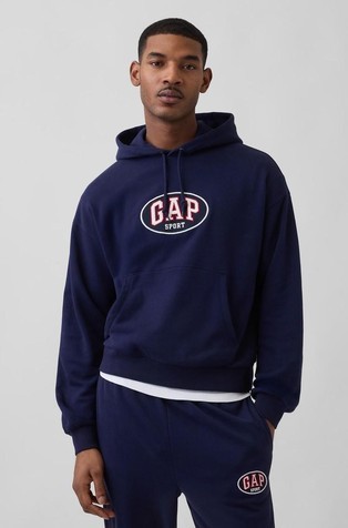Gap logo muški oversized fit hoodie