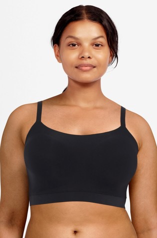 SoftStretch podstavljen bralette top s čipkom