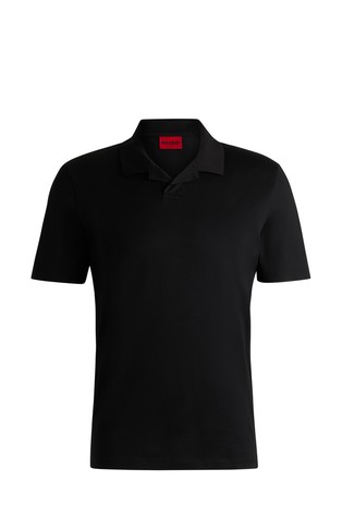 Slim fit polo majica od merceriziranog pamuka