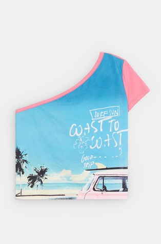 Majica s otkrivenim ramenom