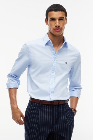 TH Flex slim fit pamučna košulja