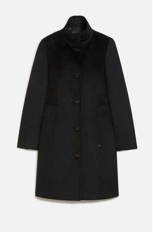 Slim fit vuneni kaput