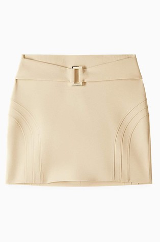 Mini suknja s ukrasnim remenom