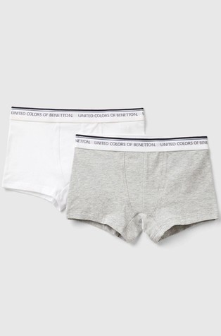 Paket od 2 para bokserica s logo elastičnim obrubom