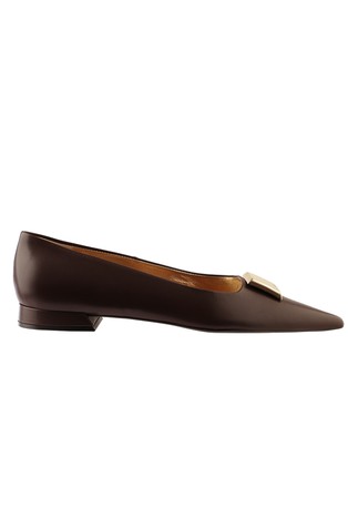 Gwen Leather Ballerinas