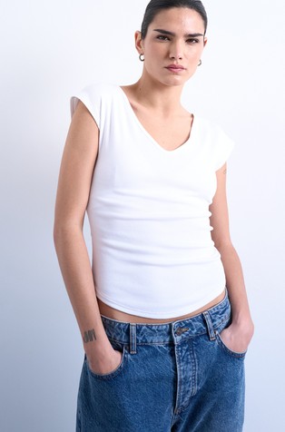 TSLISSY V-neck T-shirt