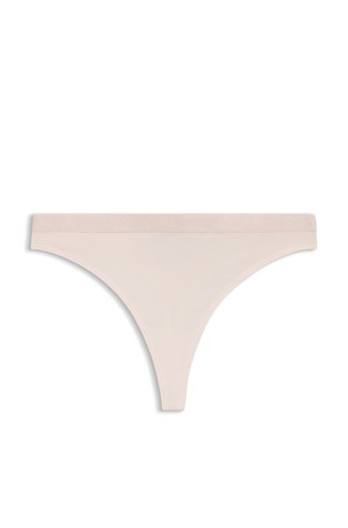 Pamučne tangice s logo obrubom