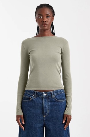 TSEVERYDAY cotton long-sleeved tee