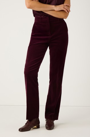 Velvet trousers