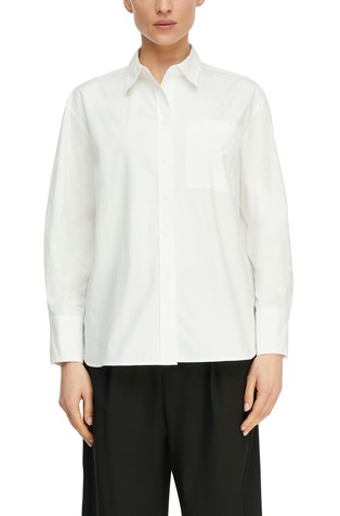 Loose fit košulja od pamučnog popelina